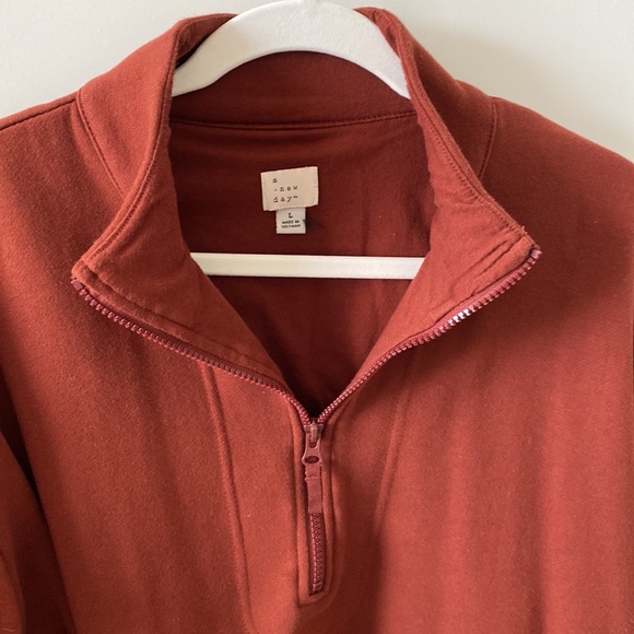 A New Day Quarter Zip Pullover - Picture 2 of 5